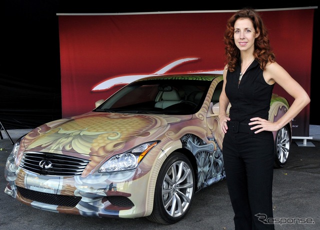 インフィニティG37クーペ（日産スカイラインクーペ）のアートカー
