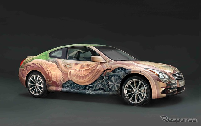 インフィニティG37クーペ（日産スカイラインクーペ）のアートカー