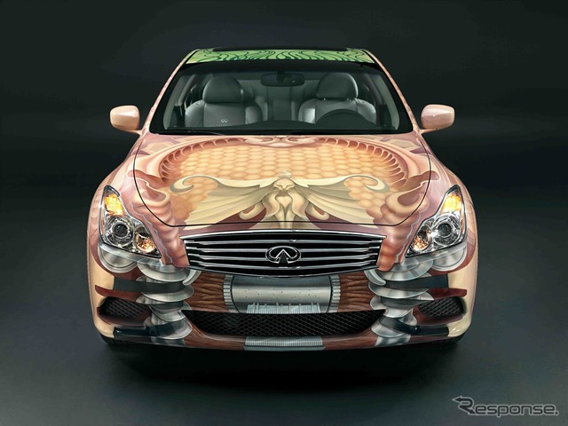 インフィニティG37クーペ（日産スカイラインクーペ）のアートカー