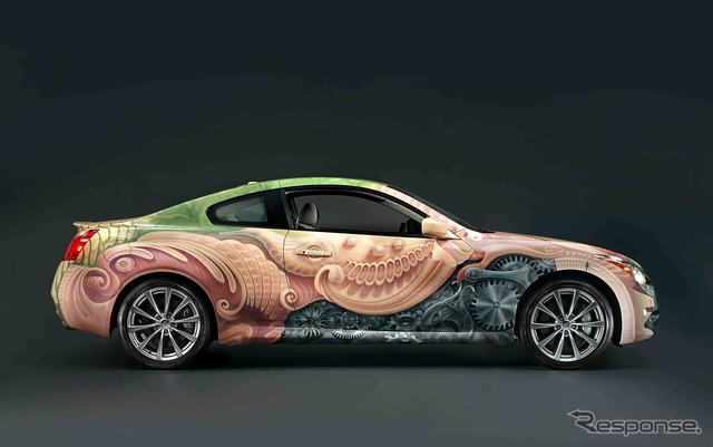 インフィニティG37クーペ（日産スカイラインクーペ）のアートカー