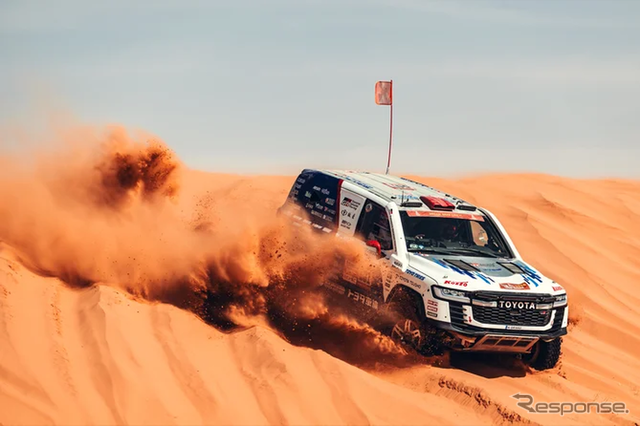 チームランドクルーザー・トヨタオートボデーのランドクルーザー300（ダカールラリー2026）