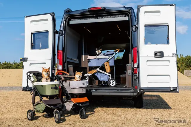 清木場俊介×ナッツRVのコラボモデルカーゴキャンピングカー「ジョカーレ」