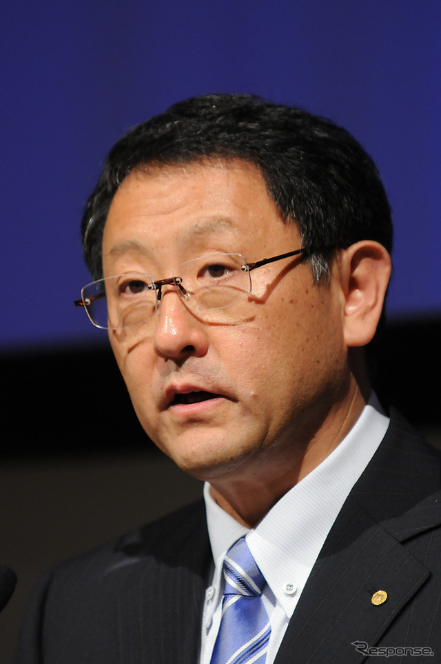 豊田章男社長（資料画像）