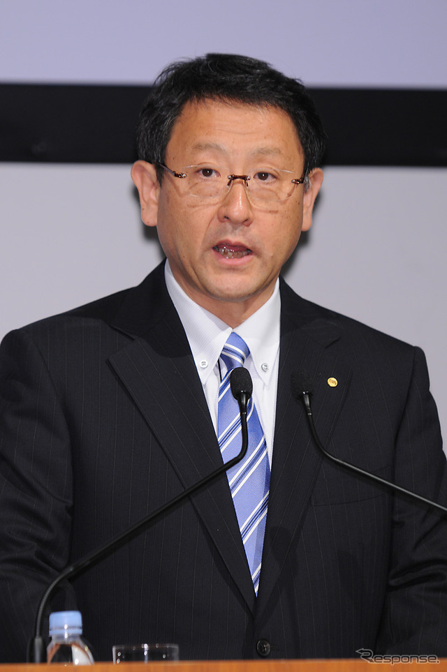 豊田章男社長（資料画像）