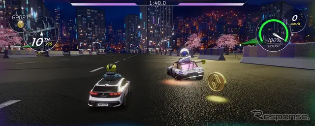 ルノーの新型SUV『フィランテ』に搭載されるヴァレオのXRゲーム
