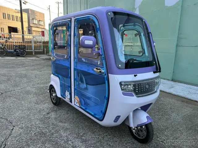 ビークルファンの三輪EV「VF-C」