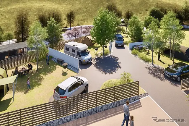 トヨタカローラ姫路のコミュニティ拠点 第2弾、「COROHIMERIVER（カロひめリバー）」の完成イメージ