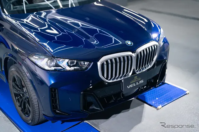 G’ZOX 『ハイモース コート ヴェリス』施工完了後はクルマの曲線部に見惚れてしまう