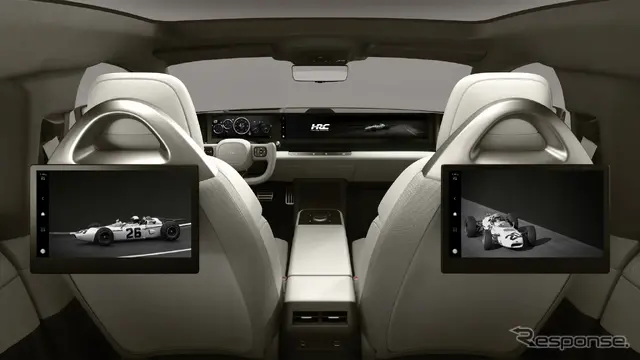 HRCのテーマを設定したAFEELA 1のイメージ