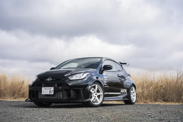 トヨタ GRヤリス　HKS「ハイパーマックスS」装着