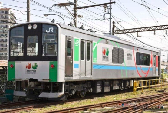 蓄電池駆動車システム「NE Train スマート電池くん」