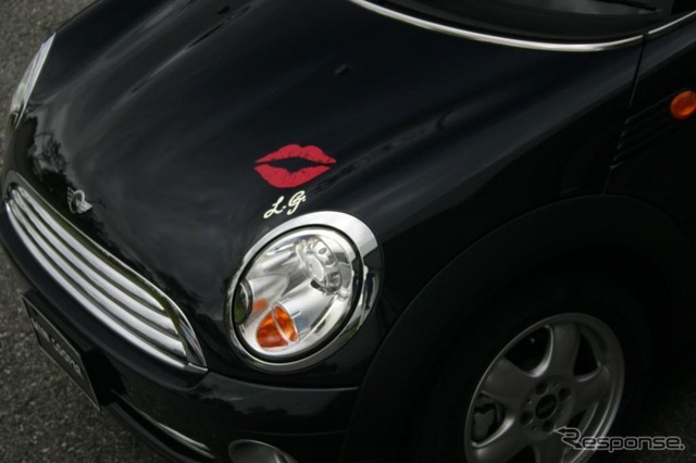 MINI Kissed by LULU GUINNESS.