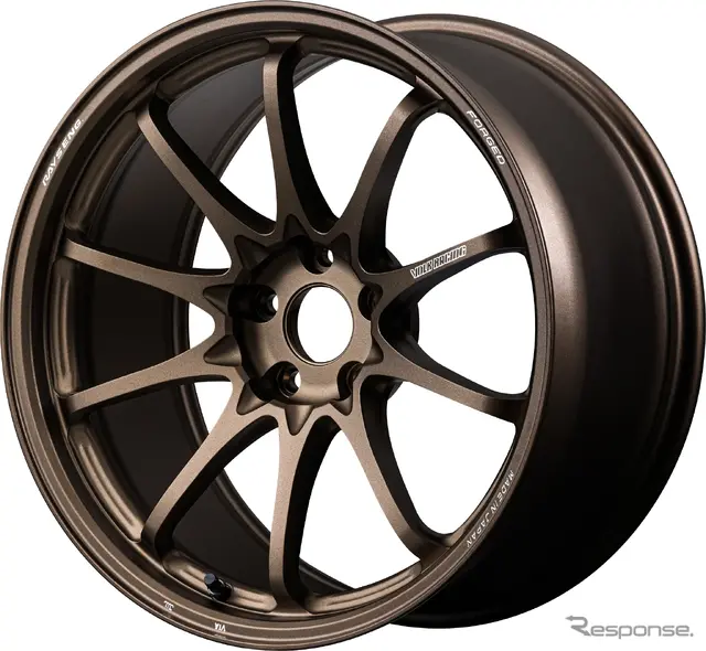 RAYS VOLK RACING「CE28N-plus」ブロンズ （アルマイト）  19インチ