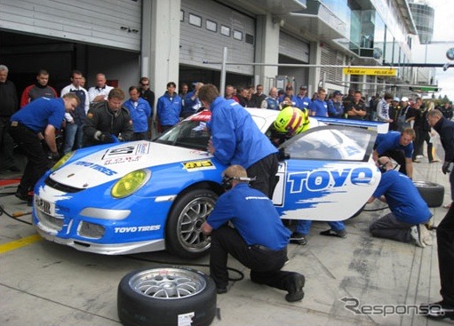 ハンガリー12時間耐久「Lammertink Racing with TOYO TIRES」チームにレース用タイヤを供給