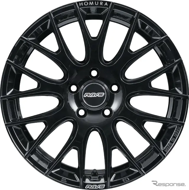RAYS HOMURA 2×9R（18×7.5J +54 グロッシーブラック）
