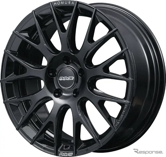 RAYS HOMURA 2×9R（18×7.5J +54 グロッシーブラック）