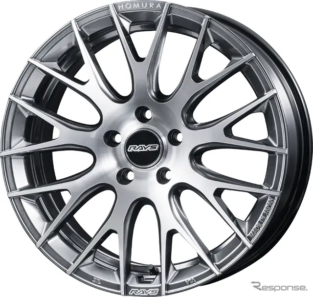 RAYS HOMURA 2×9R（18×7.5J +54 DMC/サイドグレイスシルバー）