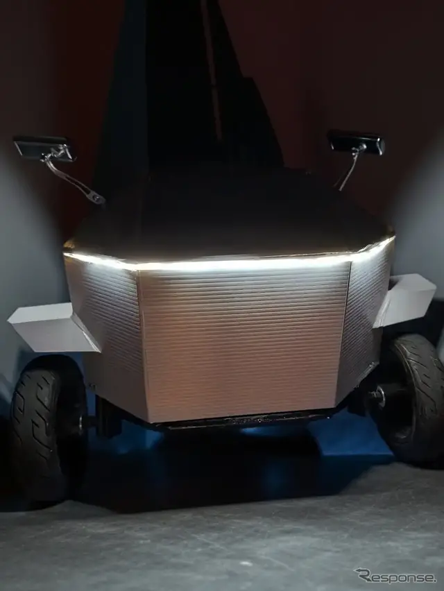 折り畳み式超小型電気自動車「Jo-Car（ジョーカー）」の最新バージョンVer.0.4
