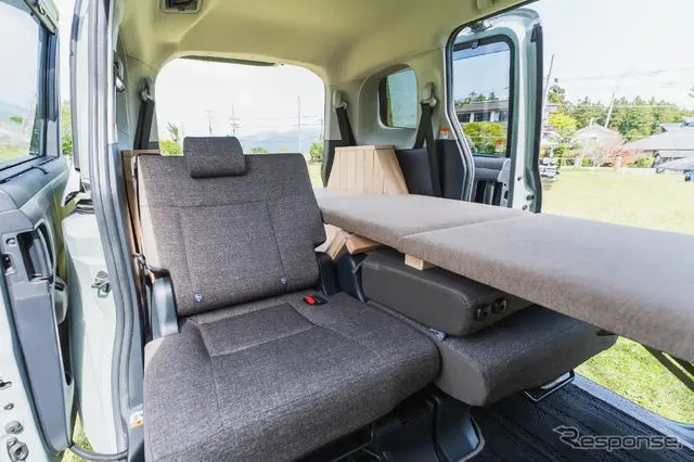 トヨタ シエンタ専用車中泊キット「VANLIFE ROOMKIT」の7人乗り用
