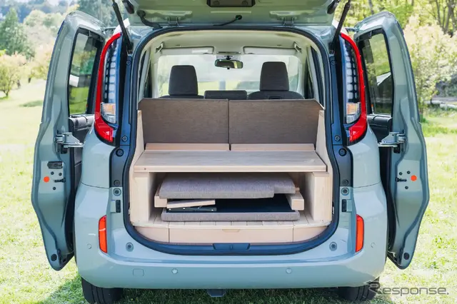 トヨタ シエンタ専用車中泊キット「VANLIFE ROOMKIT」の7人乗り用
