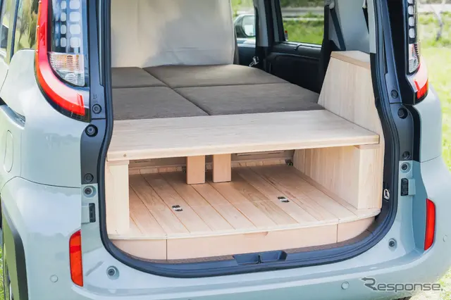 トヨタ シエンタ専用車中泊キット「VANLIFE ROOMKIT」の7人乗り用