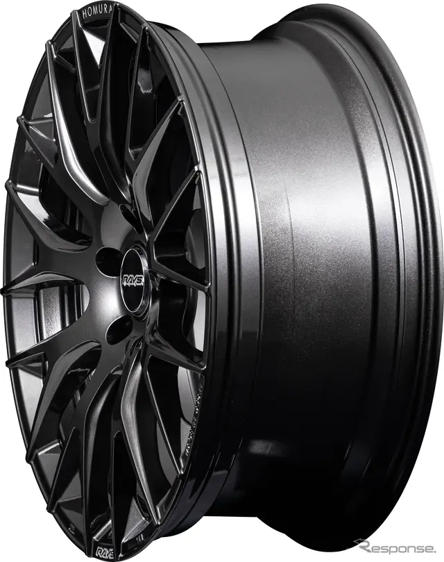 レイズ ホムラ 2×9R スーパーダークガンメタ（20インチ8.5J +45）