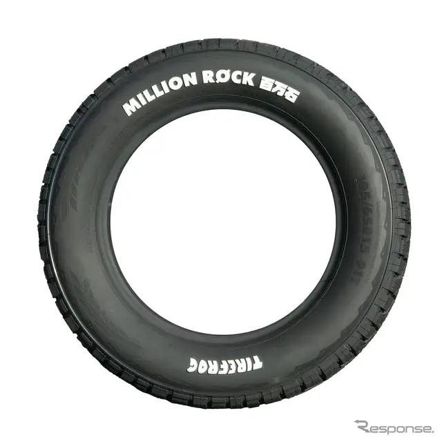 「TIRE FROG（タイヤフロッグ）」の第三弾オールテレーンタイヤシリーズ「MILLION RØCK（ミリオンロック）」