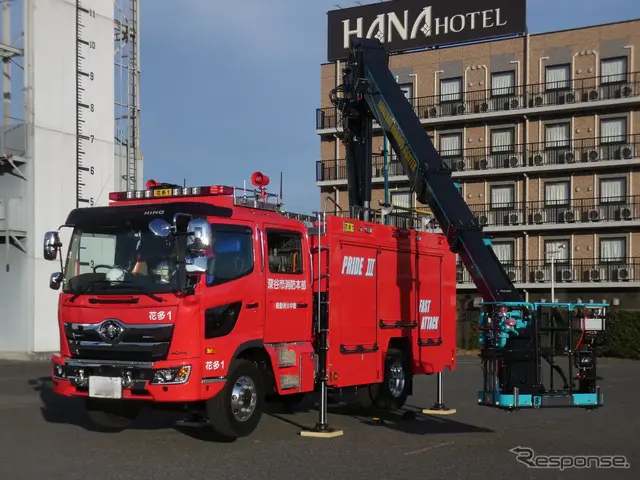 多目的消防ポンプ自動車