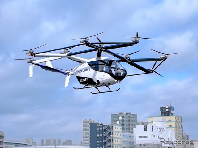 空飛ぶクルマを見に行こう！SKYDRIVE（SD-05）展示