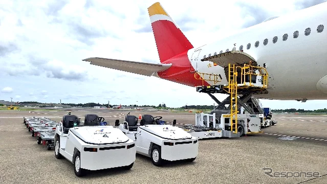 成田空港において、フルEVハンドリングでの業務を開始