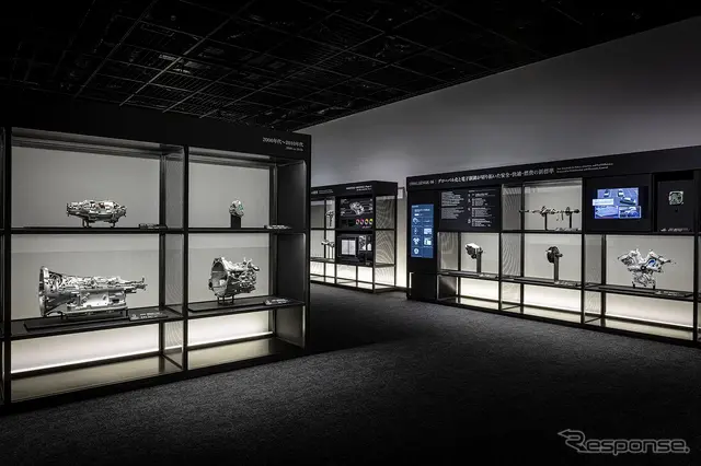 アイシングループの展示館「コムセンター」の「ヒストリーゾーン」をリニューアル