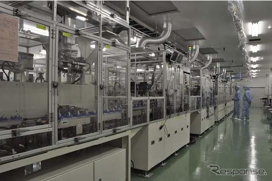 リチウムイオン電池セル組み立て工程