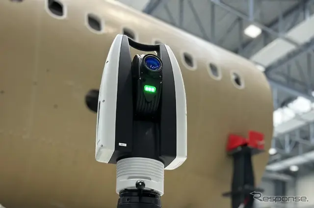 自律移動ロボットによる無人計測：Leica Absolute Tracker ATS800＋AMR