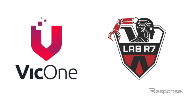 VicOneと同社が2025年に立ち上げたイノベーション研究ラボ「LAB R7」のロゴ