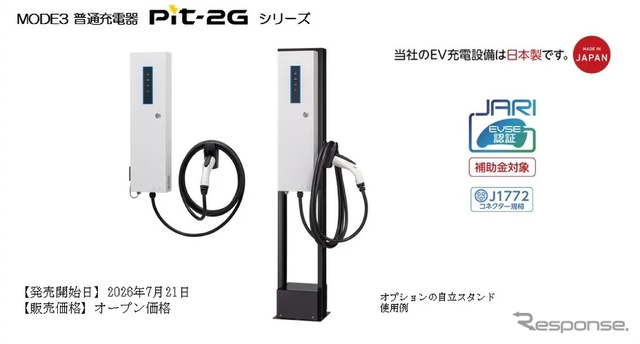 MODE3普通充電器Pit-2Gシリーズ・9.6kW出力タイプ