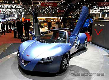 【デトロイトショー2003出品車】ベンチュリ『フェティッシュ』渡米、さらに来日