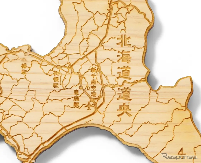 「47都道府県ヒノキマグネット」