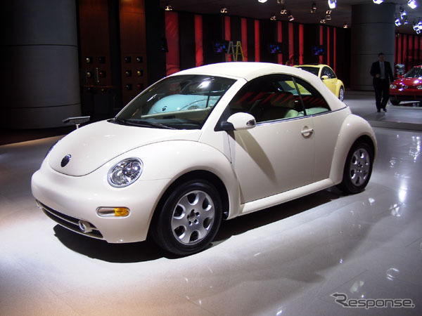 【デトロイトショー2003速報】空はあなたのもの…VW『ニュービートル』コンバーチブル