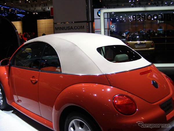 【デトロイトショー2003速報】空はあなたのもの…VW『ニュービートル』コンバーチブル