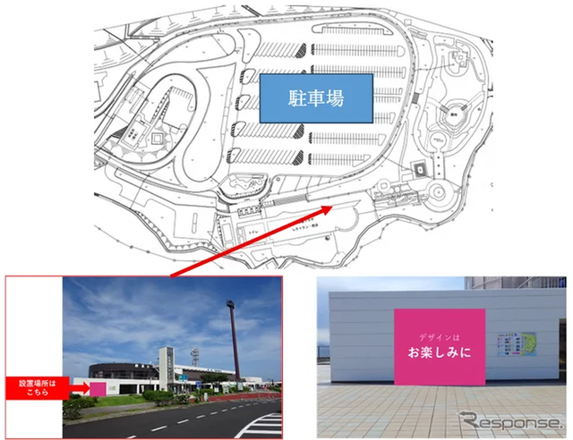 左：設置場所　右：設置イメージ