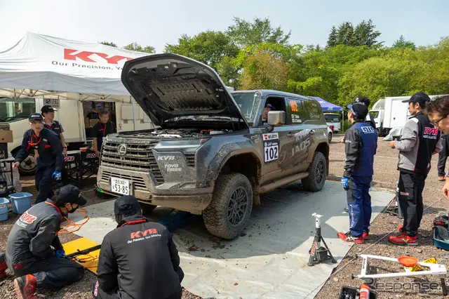 TEAM JAOSがレクサス『GX550h』でラリー北海道XCR Rd.6XC-1クラスを制す