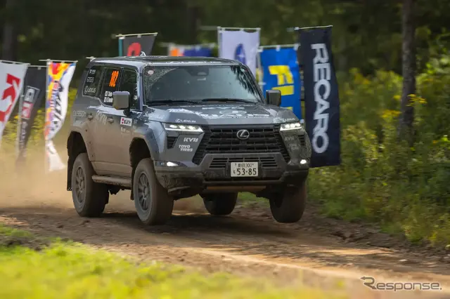 TEAM JAOSがレクサス『GX550h』でラリー北海道XCR Rd.6XC-1クラスを制す