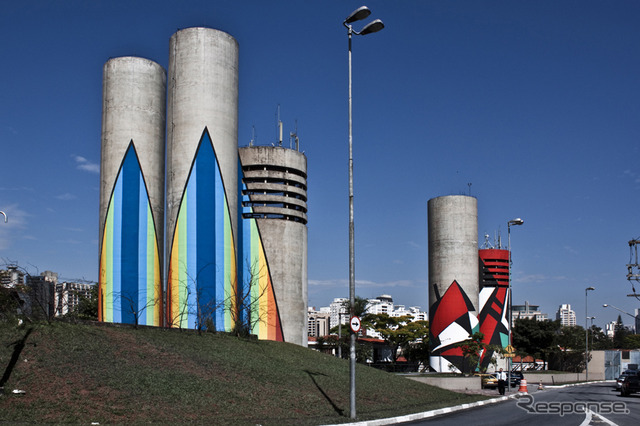 ブラジル・サンパウロの都市アート