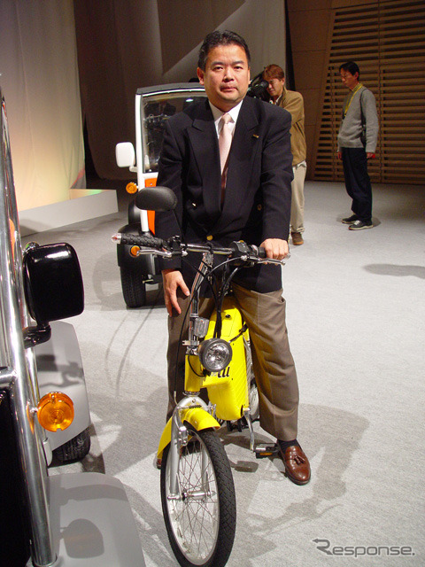 【実物大チョロQ第二弾】ある時は自転車、ある時は電動バイク--それが『トゥー』