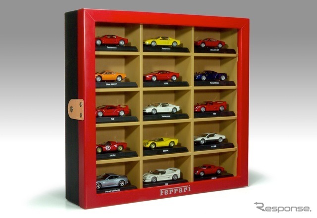 京商ミニカーコレクション第7弾、フェラーリ10車種31種類を発売