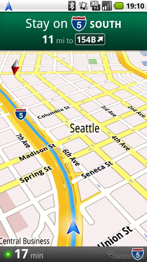 Google Maps Navigation（β）