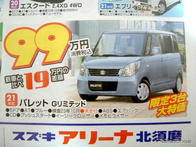 ●パレットGリミテッド ●スズキ自販兵庫 ●スズキアリーナ北須磨078-743-3366 ●11/7〜9 ●すまりん