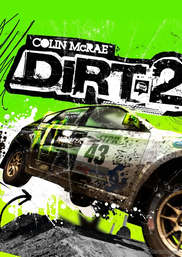 旧作B2大 ポスター　 コリン・マクレー ダート2　DiRT 2 旧作B2大 ポスター コリン・マクレー ダート2 DiRT 2