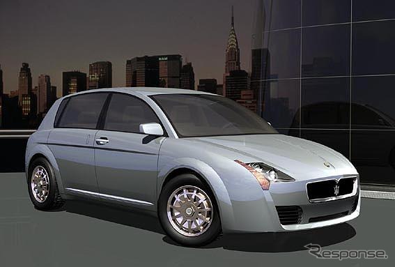 【ジュネーブショー出品車】次期マセラティはミニバンか!?　イタルデザイン『ブラン』