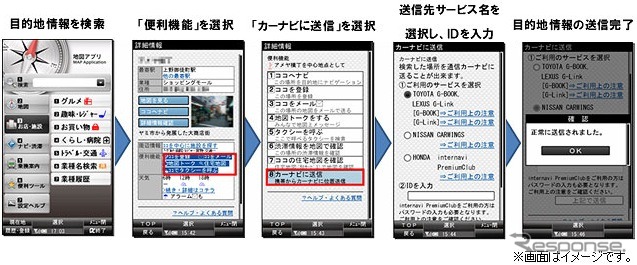「地図アプリ」の操作方法
